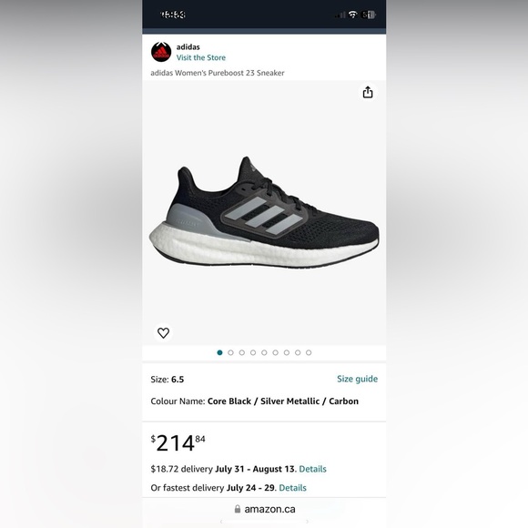 Adidas Runners - PUREBOOST - Picture 1 of 4